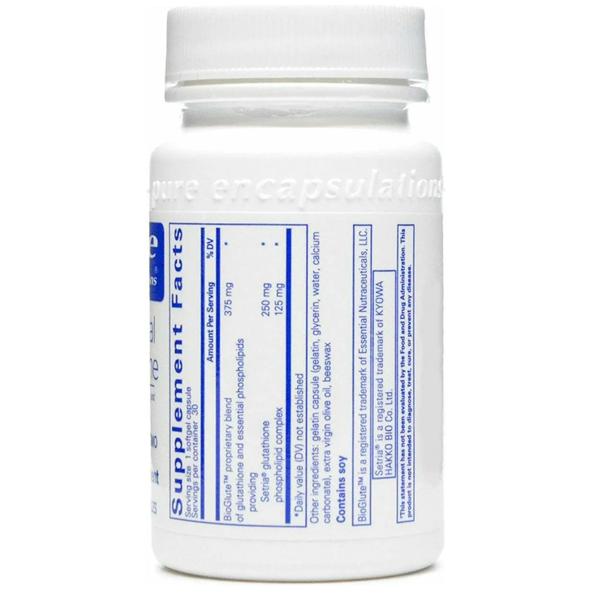Liposomal Glutathione by Pure Encapsulations