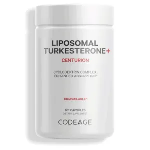 Liposomal Turkesterone 120 caps by CodeAge
