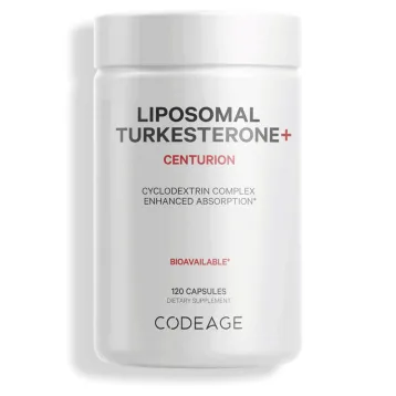 Liposomal Turkesterone 120 caps by CodeAge