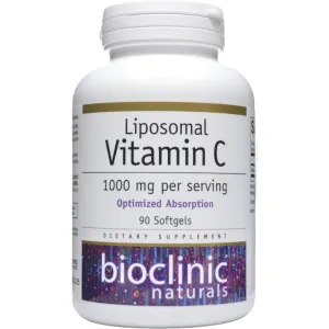 Liposomal Vitamin C 1000 mg 90 softgels by Bioclinic Naturals