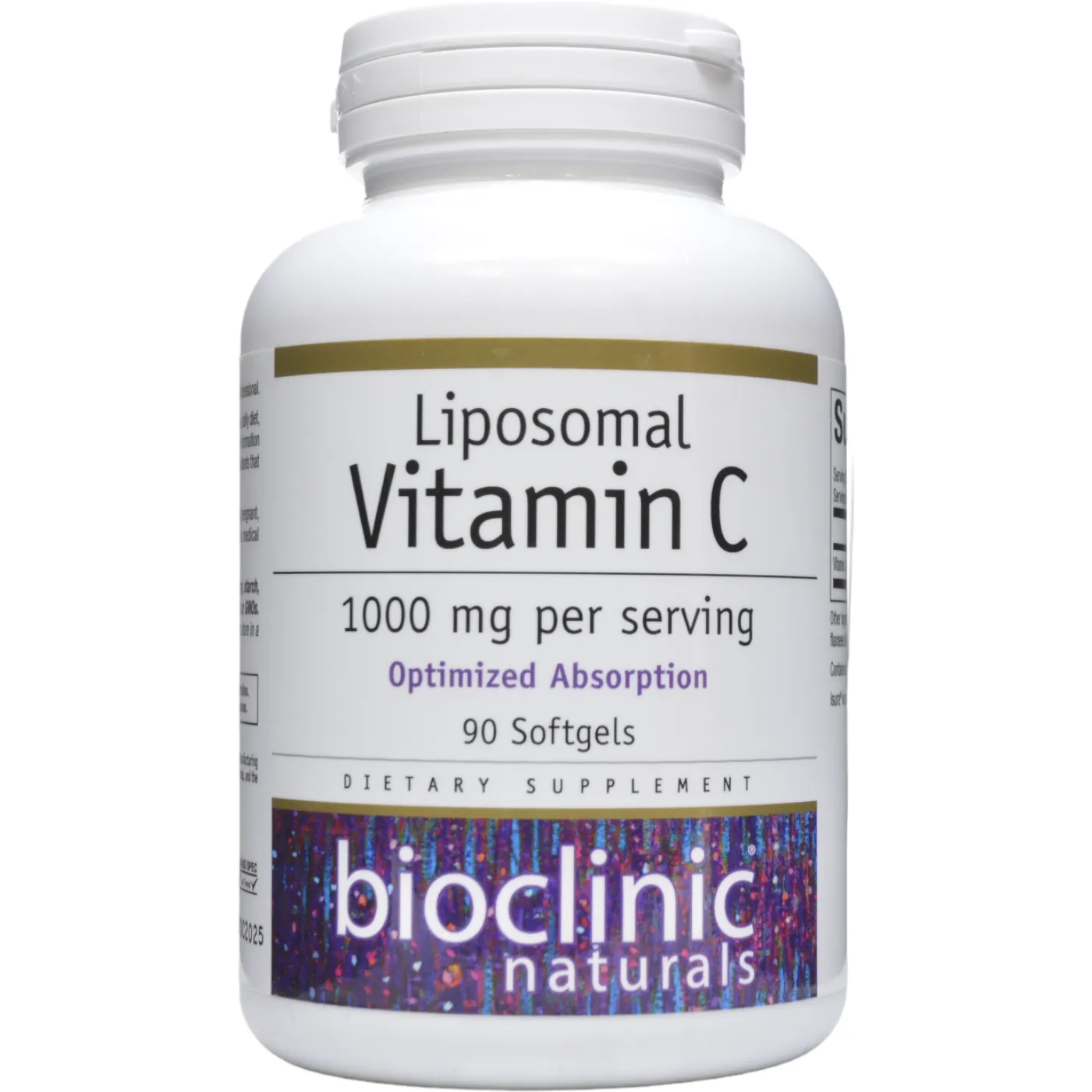 Liposomal Vitamin C 1000 mg 90 softgels by Bioclinic Naturals