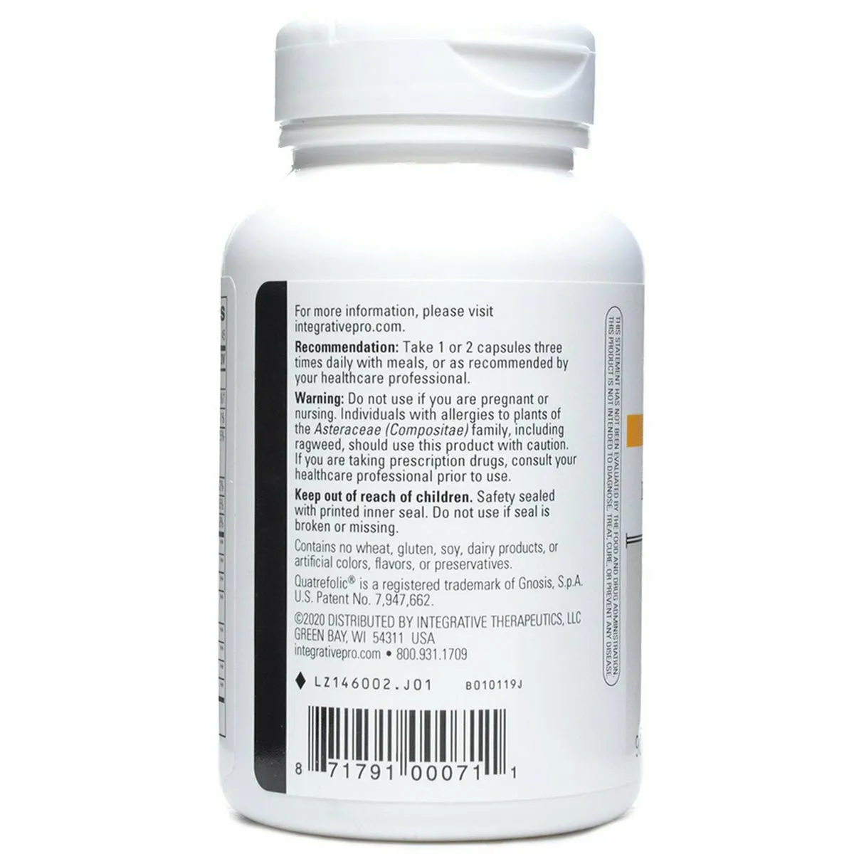 Lipotropic Complex 90 caps by Integrative Therapeutics