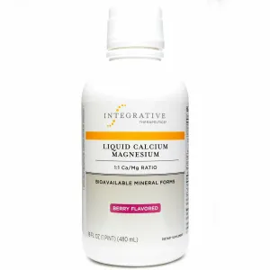 Liquid Calcium Magnesium 1:1 Berry 16 oz by Integrative Therapeutics