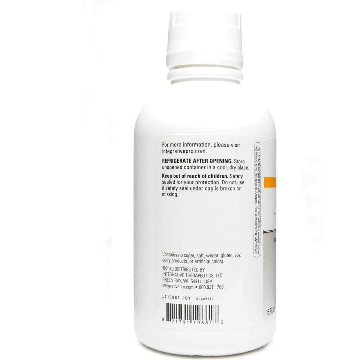 Liquid Calcium Magnesium 1:1 Berry 16 oz by Integrative Therapeutics