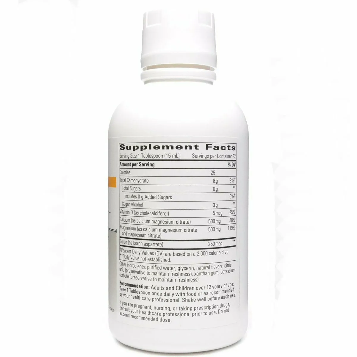 Liquid Calcium Magnesium 1:1 Berry 16 oz by Integrative Therapeutics