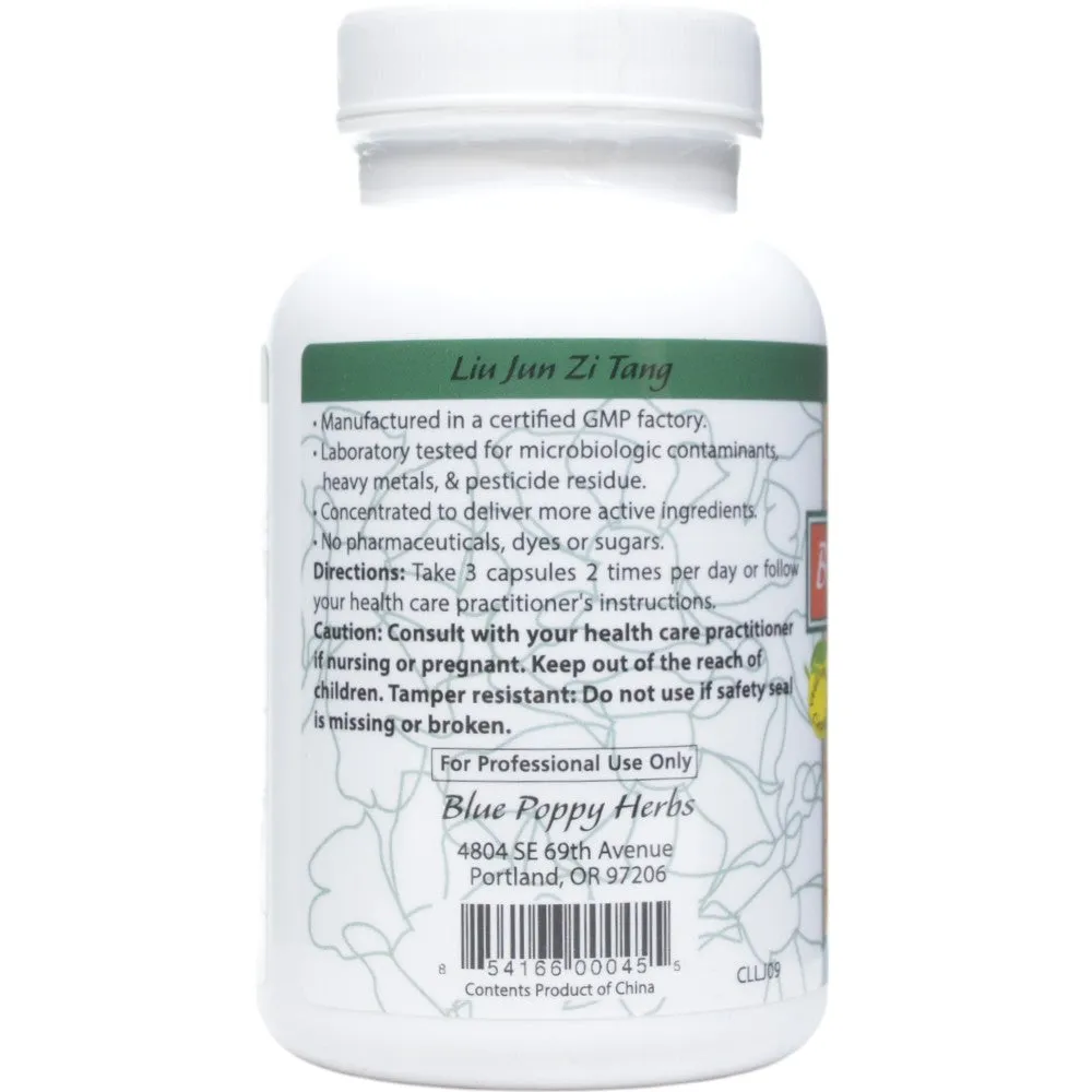 Liu Jun Zi Tang 120 capsules by Blue Poppy