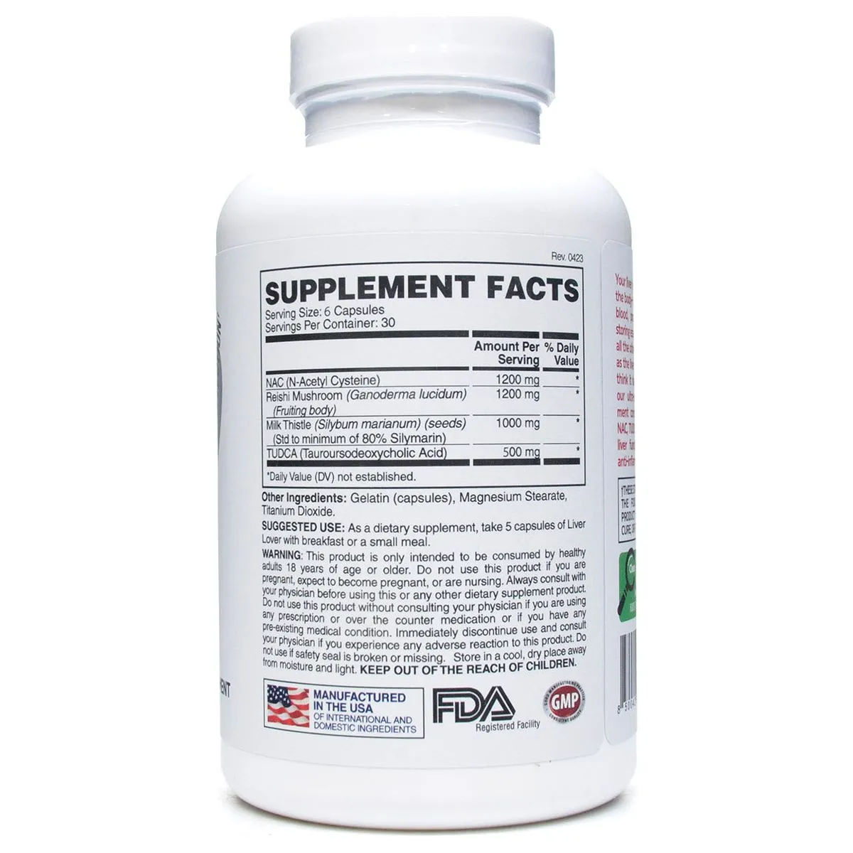 Liver Lover 180 caps by Apollon Nutrition
