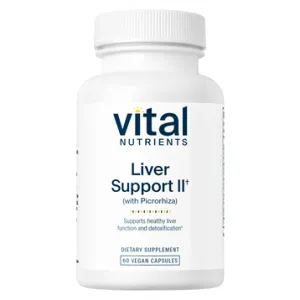 Liver Support II (with Picrorhiza) 60 vcaps by Vital Nutrients