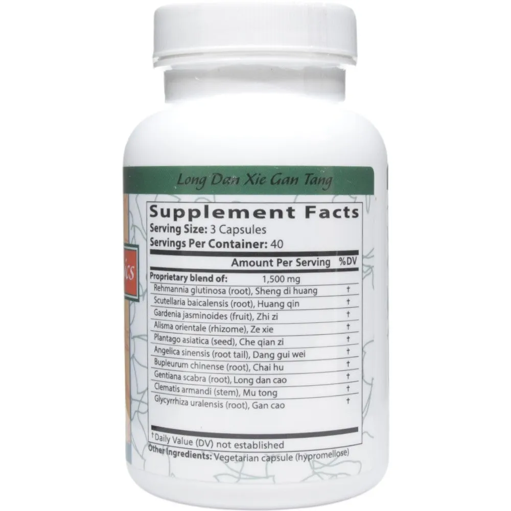 Long Dan Xie Gan Tang 120 capsules by Blue Poppy