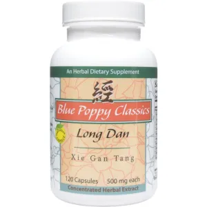 Long Dan Xie Gan Tang 120 capsules by Blue Poppy