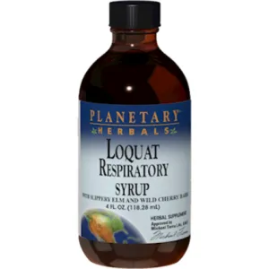 Loquat Respiratory Syrup 4 fl oz by Planetary Herbals