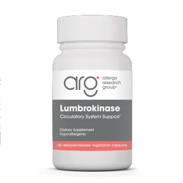 Lumbrokinase 60 caps by Allergy Research Group