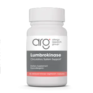 Lumbrokinase 60 caps by Allergy Research Group