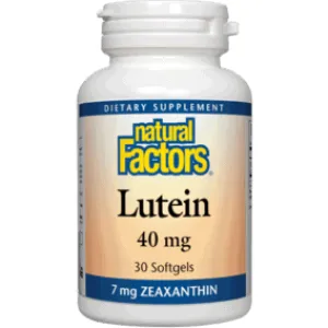 Lutein 40 mg 30 softgels By Natural Factors