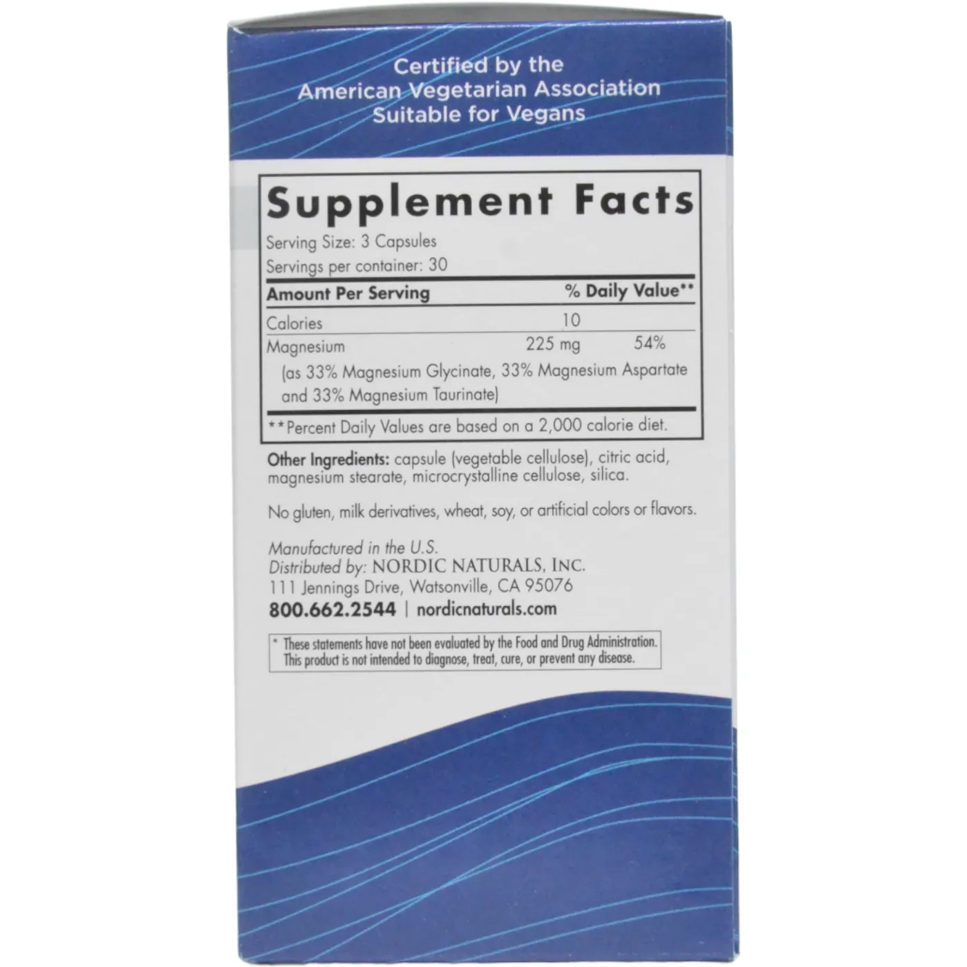 Magnesium Complex 90 caps by Nordic Naturals