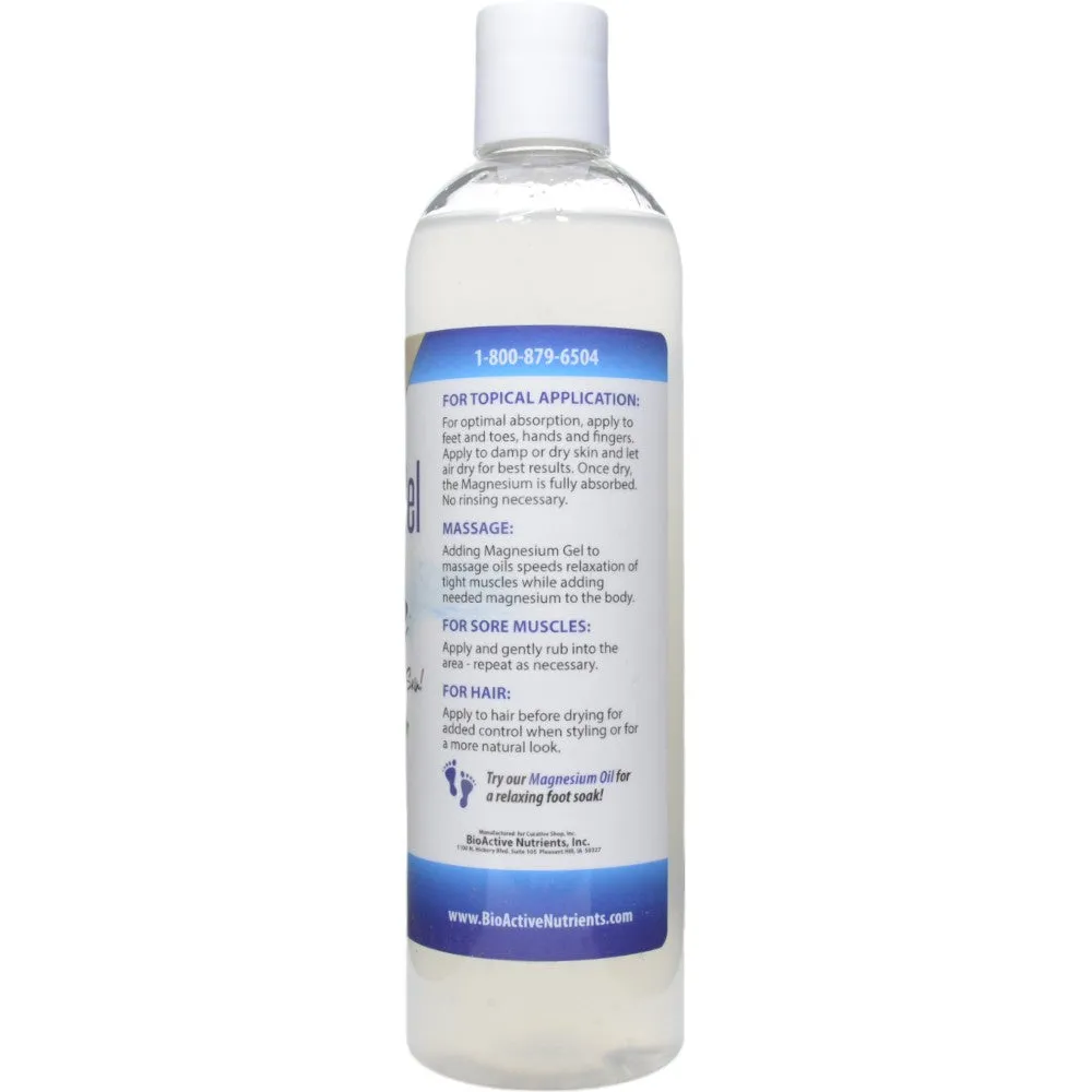 Magnesium Gel with Aloe 12 oz by BioActive Nutrients