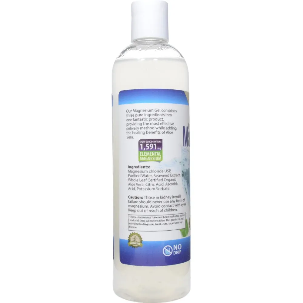 Magnesium Gel with Aloe 12 oz by BioActive Nutrients