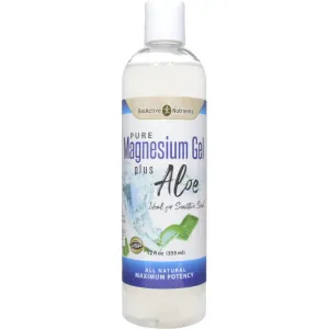 Magnesium Gel with Aloe 12 oz by BioActive Nutrients