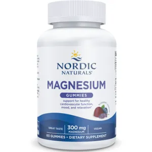 Magnesium Gummies 60 ct by Nordic Naturals