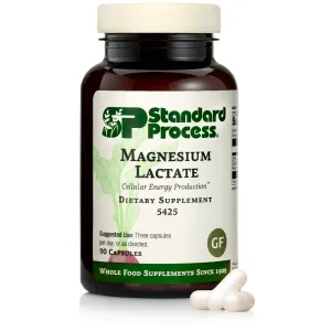 Magnesium Lactate. 90 Capsules