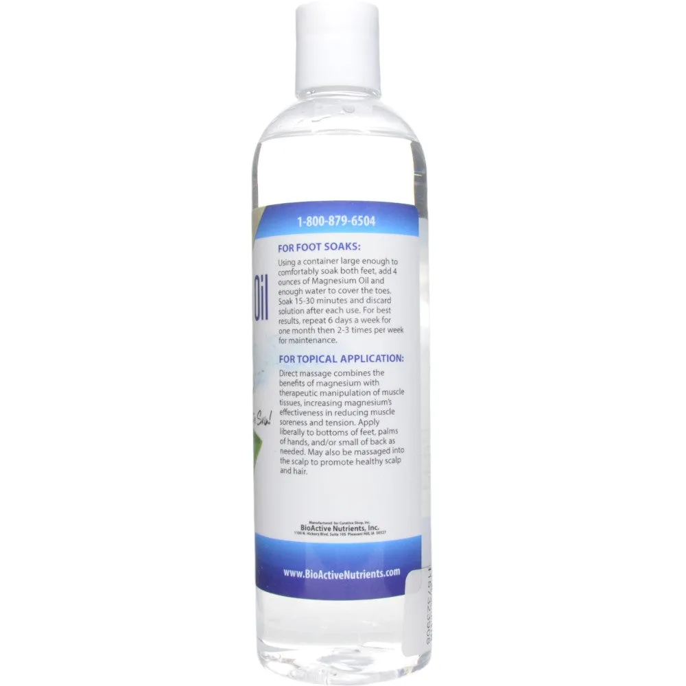 Magnesium Oil with Aloe 12 oz by BioActive Nutrients