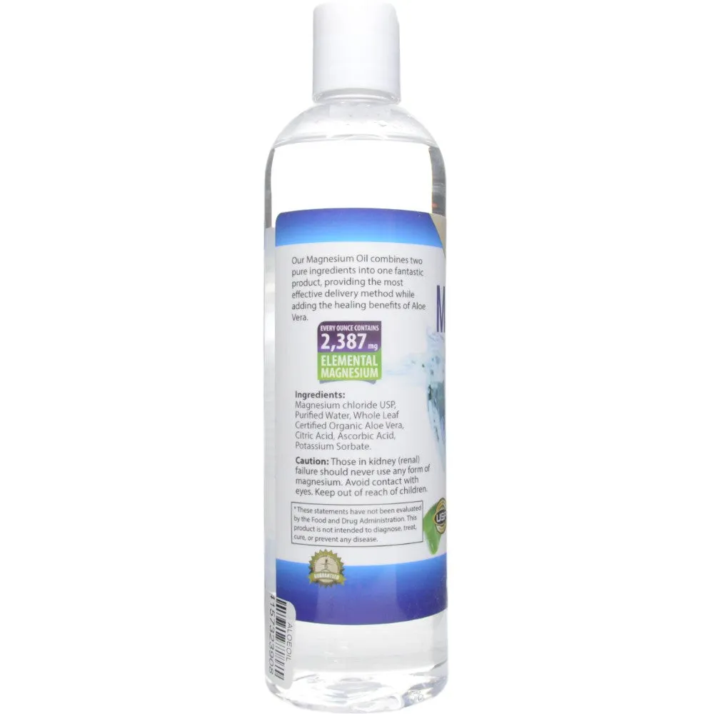 Magnesium Oil with Aloe 12 oz by BioActive Nutrients