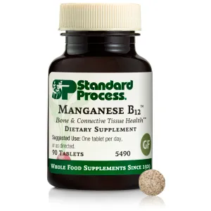 Manganese B12. 90 Tablets