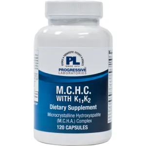 M.C.H.C with K1 & K2 120 caps by Progressive Labs