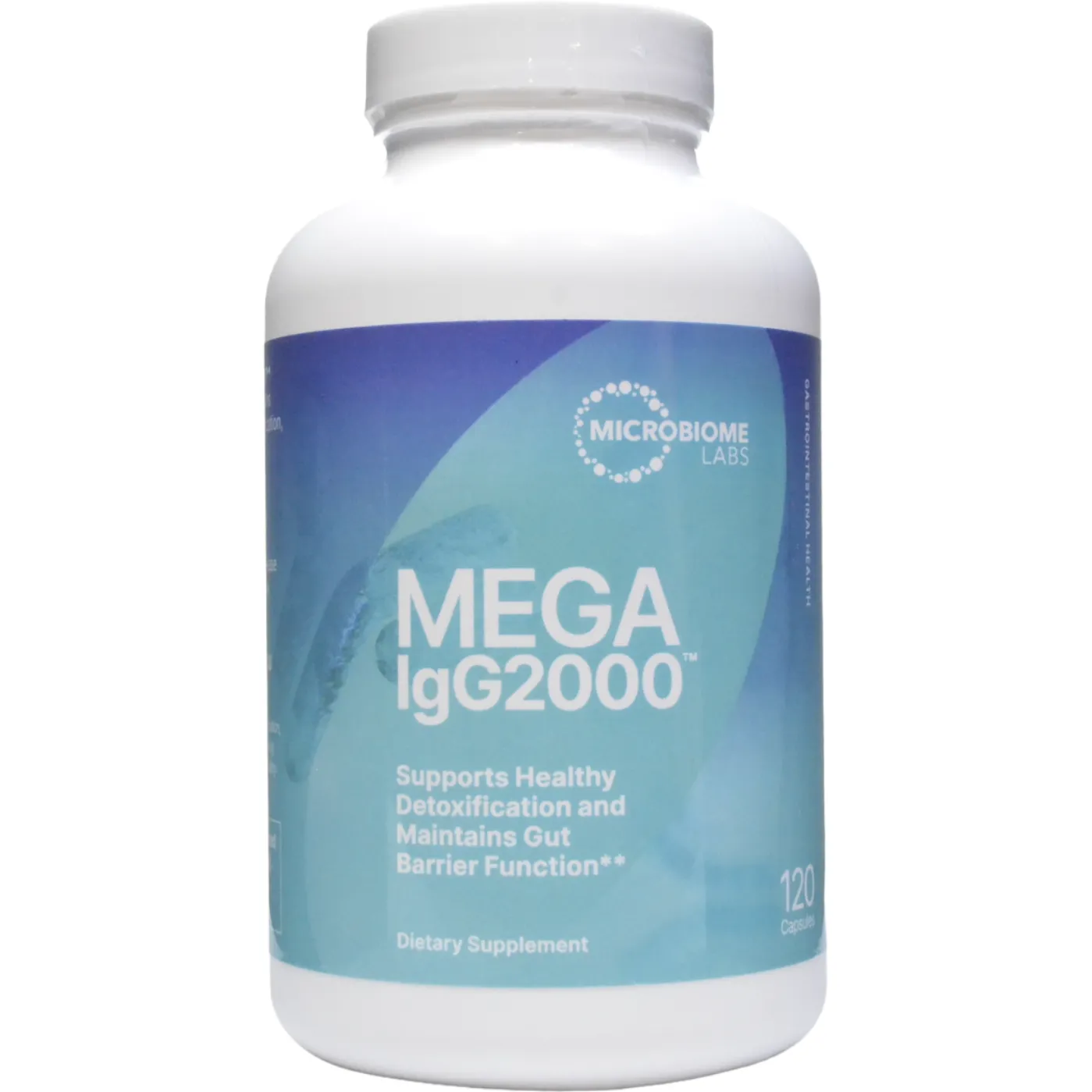 Mega IgG2000 120 caps by Microbiome Labs