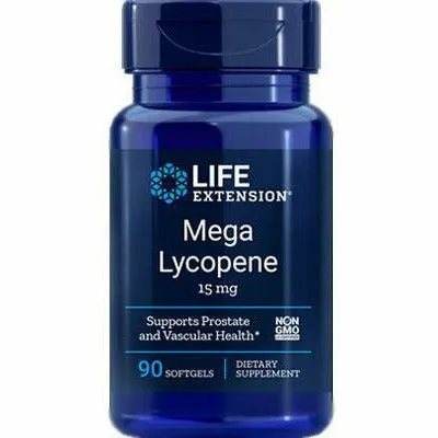 Mega Lycopene 90 gels by Life Extension