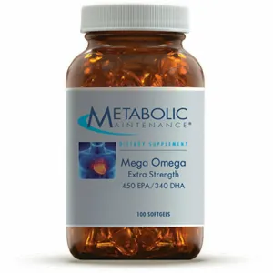 Mega Omega ES 100 softgels by Metabolic Maintenance