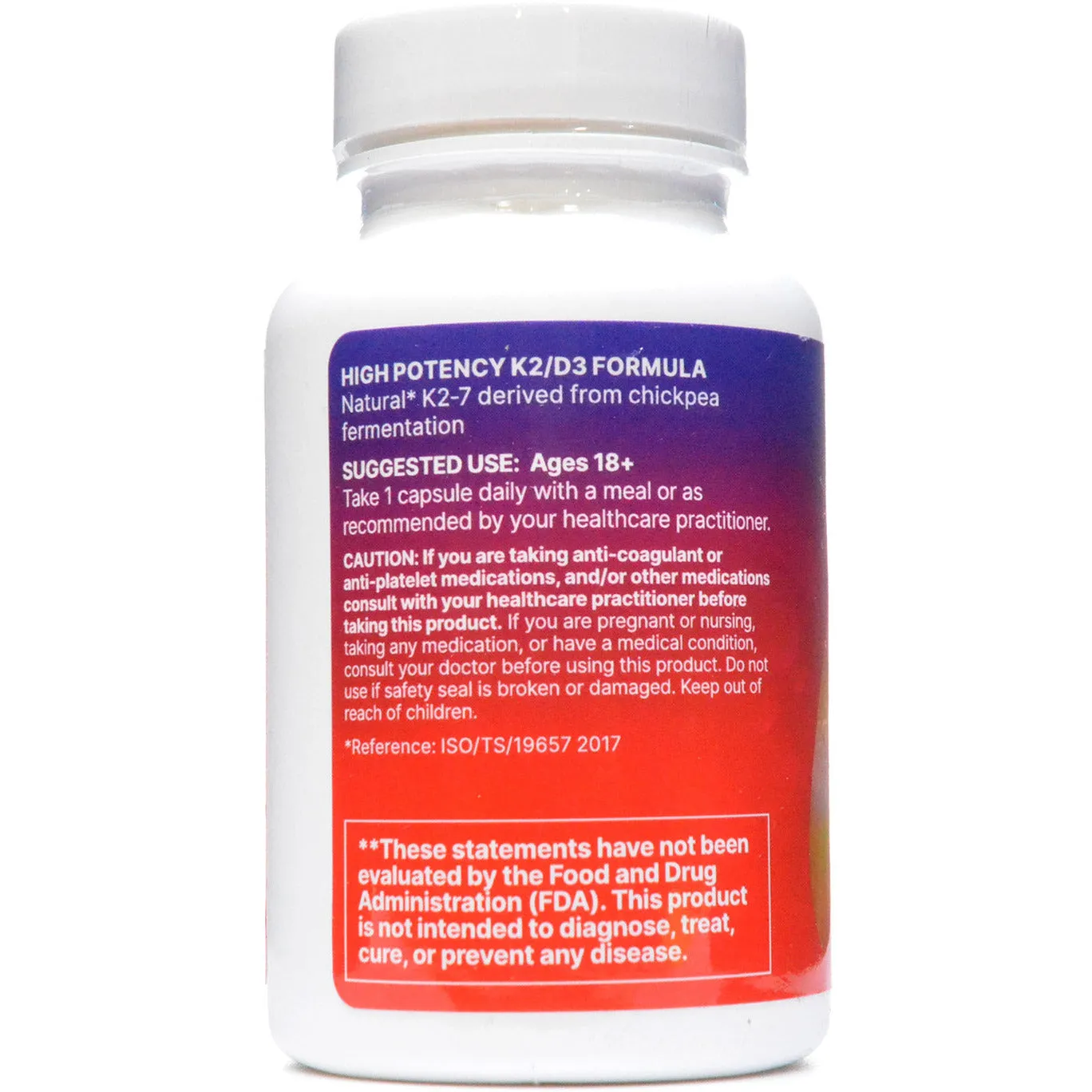 MegaQuin K2 D3 60 capsules by Microbiome Labs