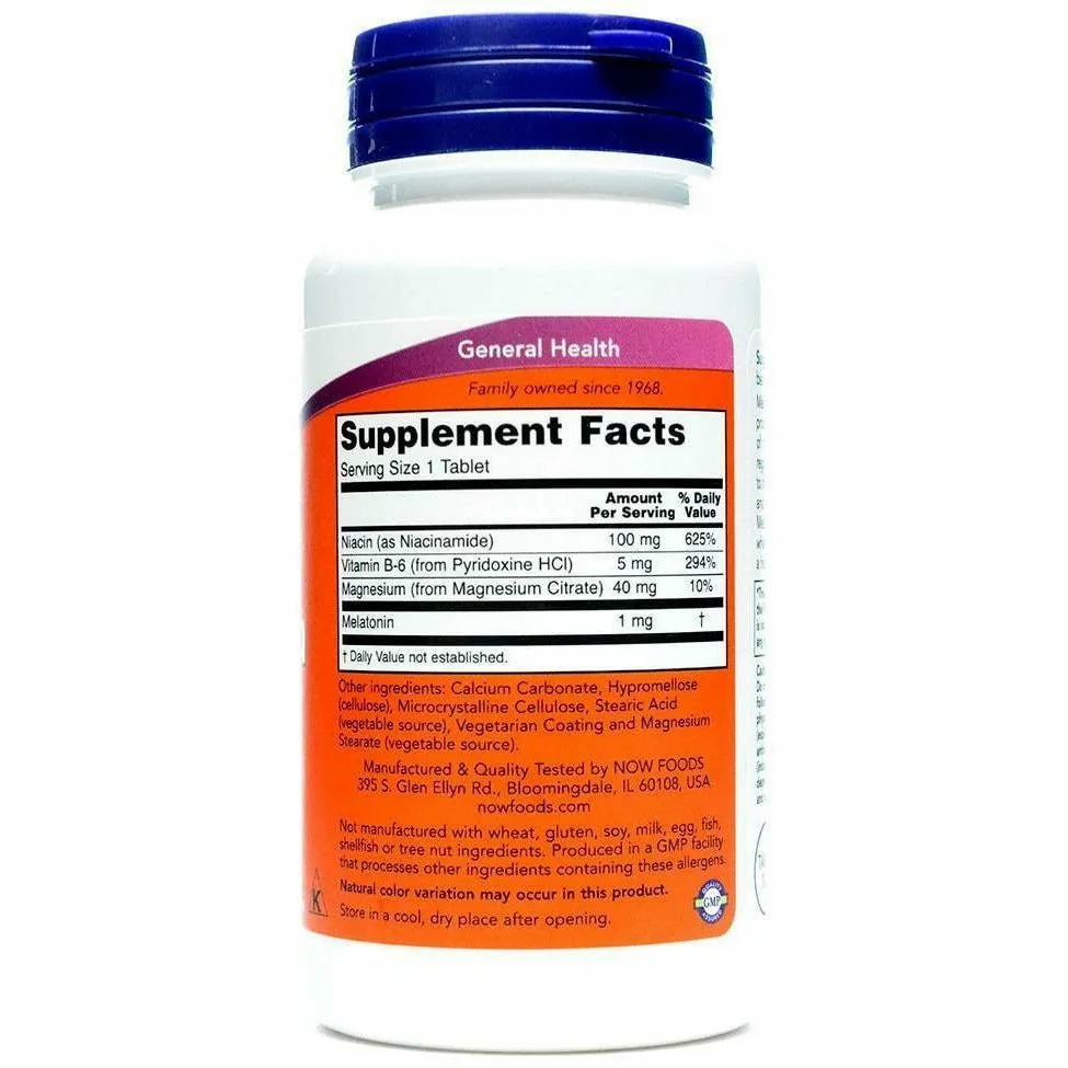 Melatonin 1 mg 100 tabs by NOW
