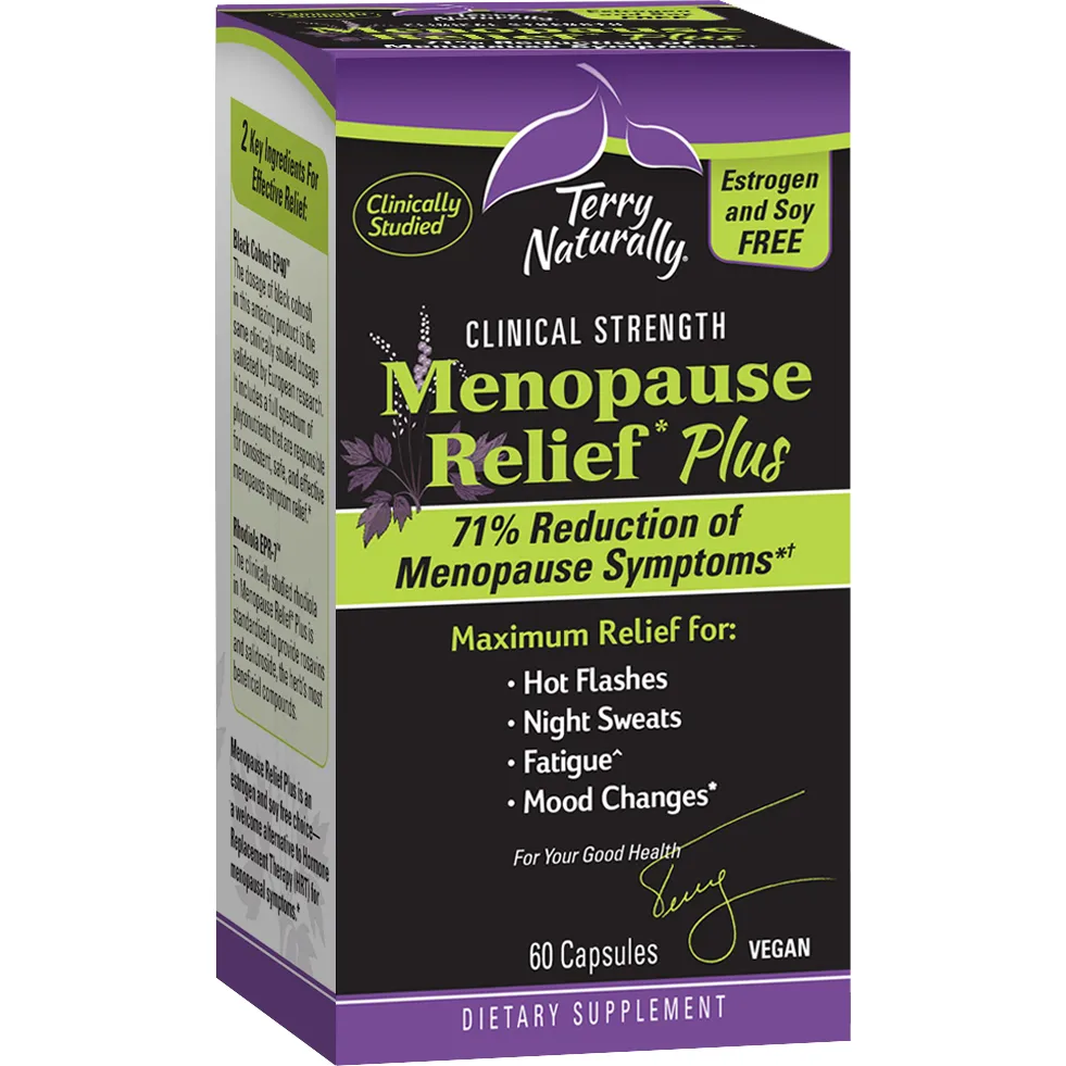 Menopause Relief Plus 60 caps by Terry Naturally