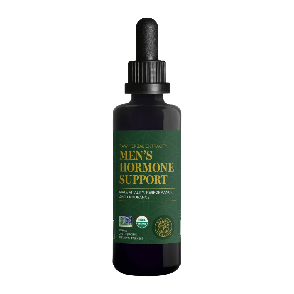 Men's Hormone Support 2 fl oz by Global Healing