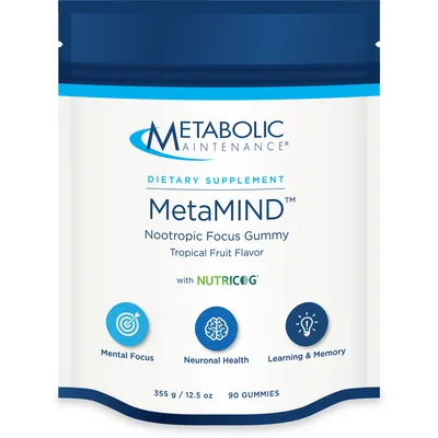 MetaMIND 90 gummies by Metabolic Maintenance