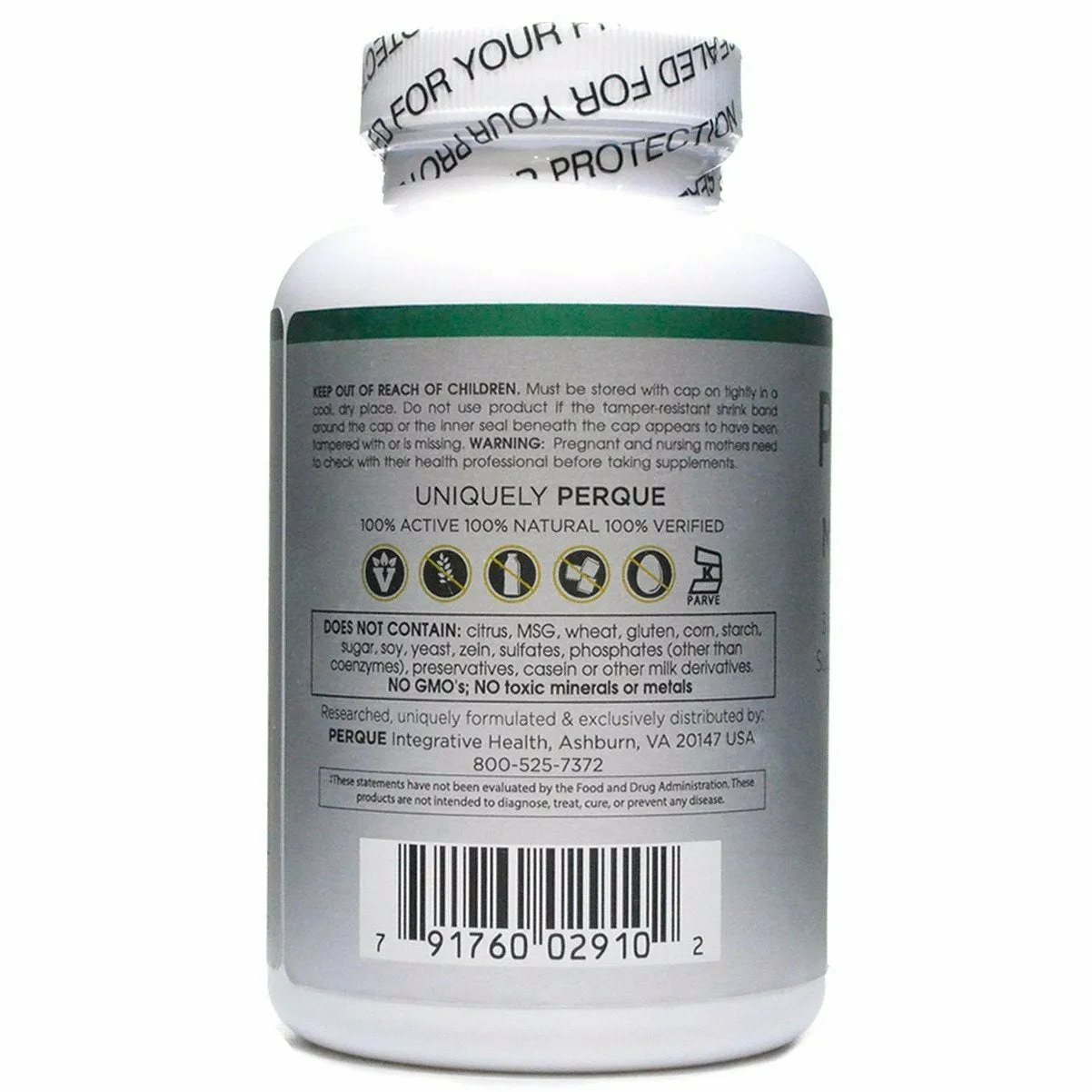 Mg Plus Guard 180 vegcaps by PERQUE