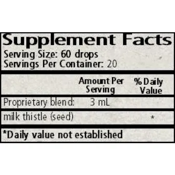 Milk Thistle Glycerite (Silybum) 2 fl oz by Wise Woman Herbals