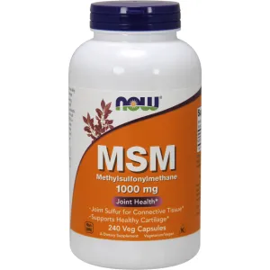 MSM 1000 mg 240 caps by NOW