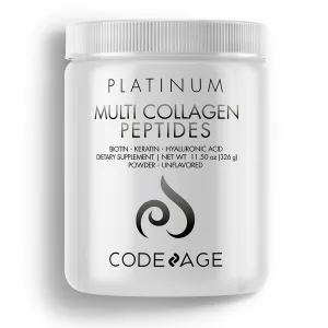 Multi Collagen Powder Platinum 11.5 oz by CodeAge