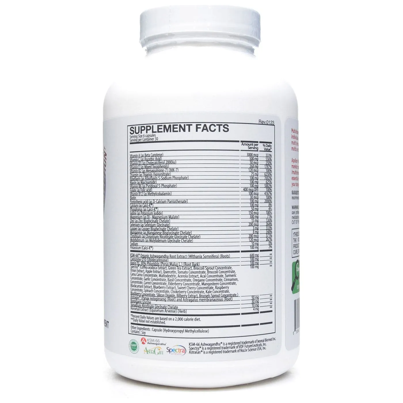 Multi Daily Support 180 caps by Apollon Nutrition