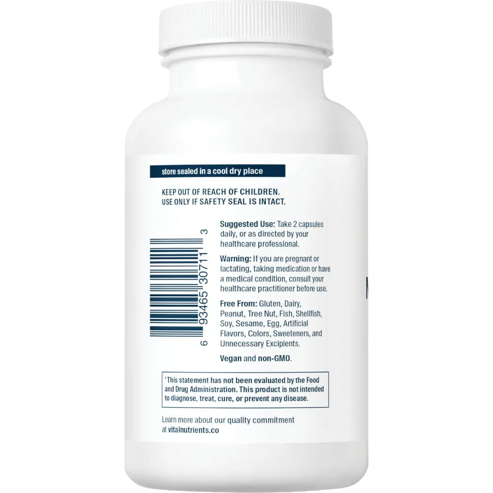Multi Minerals Citrate No Cu/F 120 caps by Vital Nutrients