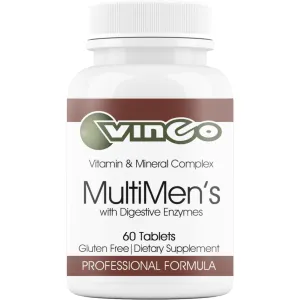 MultiMens w/Digestive Enzymes 60 tabs by Vinco