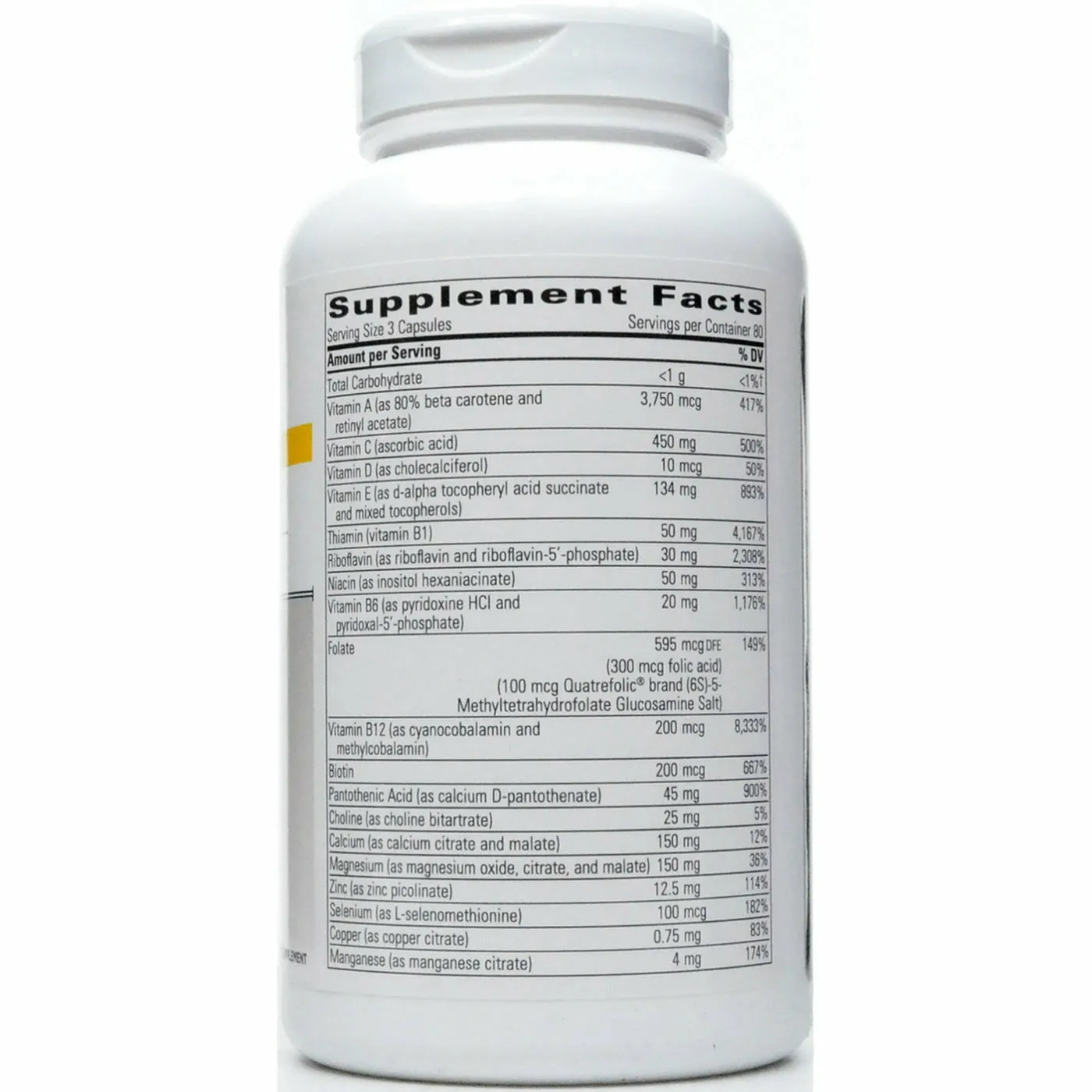 Multiplex-1 without Iron 240 caps by Integrative Therapeutics