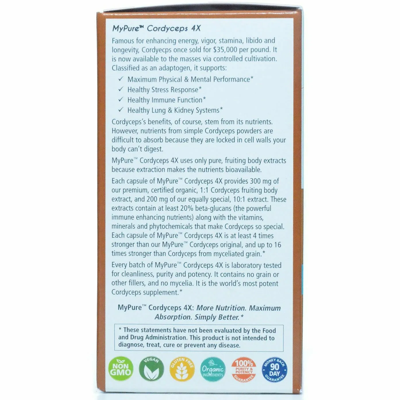 MyPure Cordyceps 4X by Pure Essence