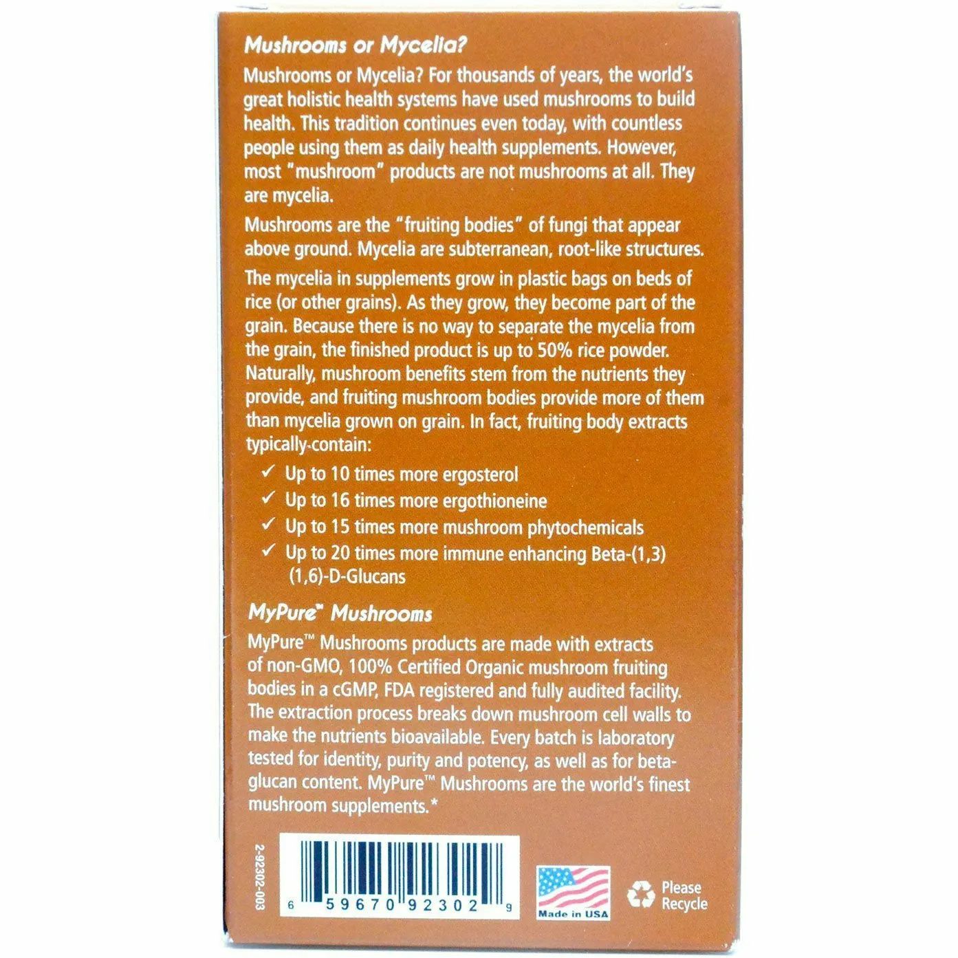 MyPure Cordyceps 4X by Pure Essence