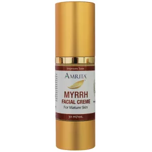 Myrrh Facial Creme for Mature Skin 1oz by Amrita Aromatherapy