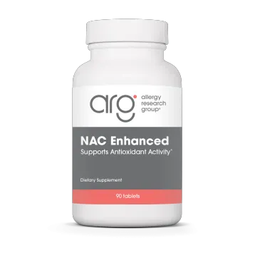 NAC Enhanced 200 mg 90 tabs by Allergy Research Group