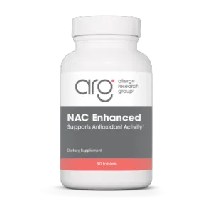 NAC Enhanced 200 mg 90 tabs by Allergy Research Group