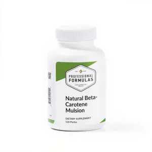 Natural Beta-Carotene Mulsion 120 perles by Professional Formulas